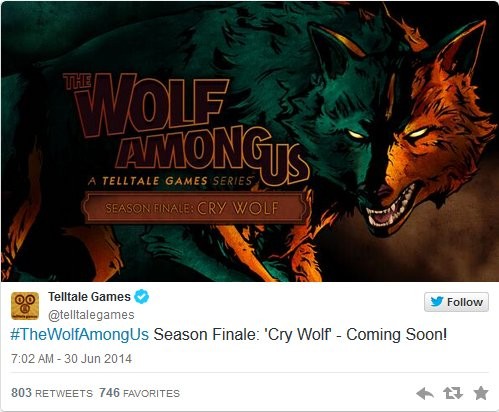 The Wolf Among Us season finale coming soon