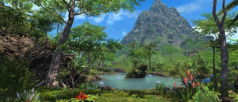 Relax on your own Island Sanctuary in Final Fantasy XIV