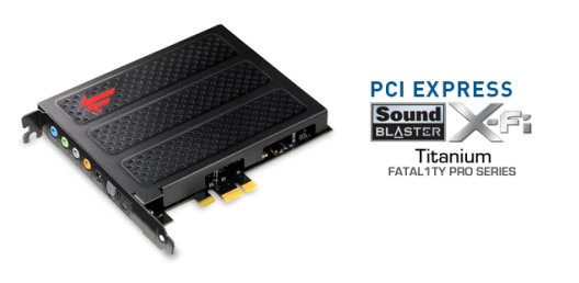 X-Fi Titanium Fatal1ty Pro