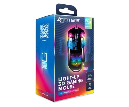 4Gamers Light-Up 3D Gaming Mouse